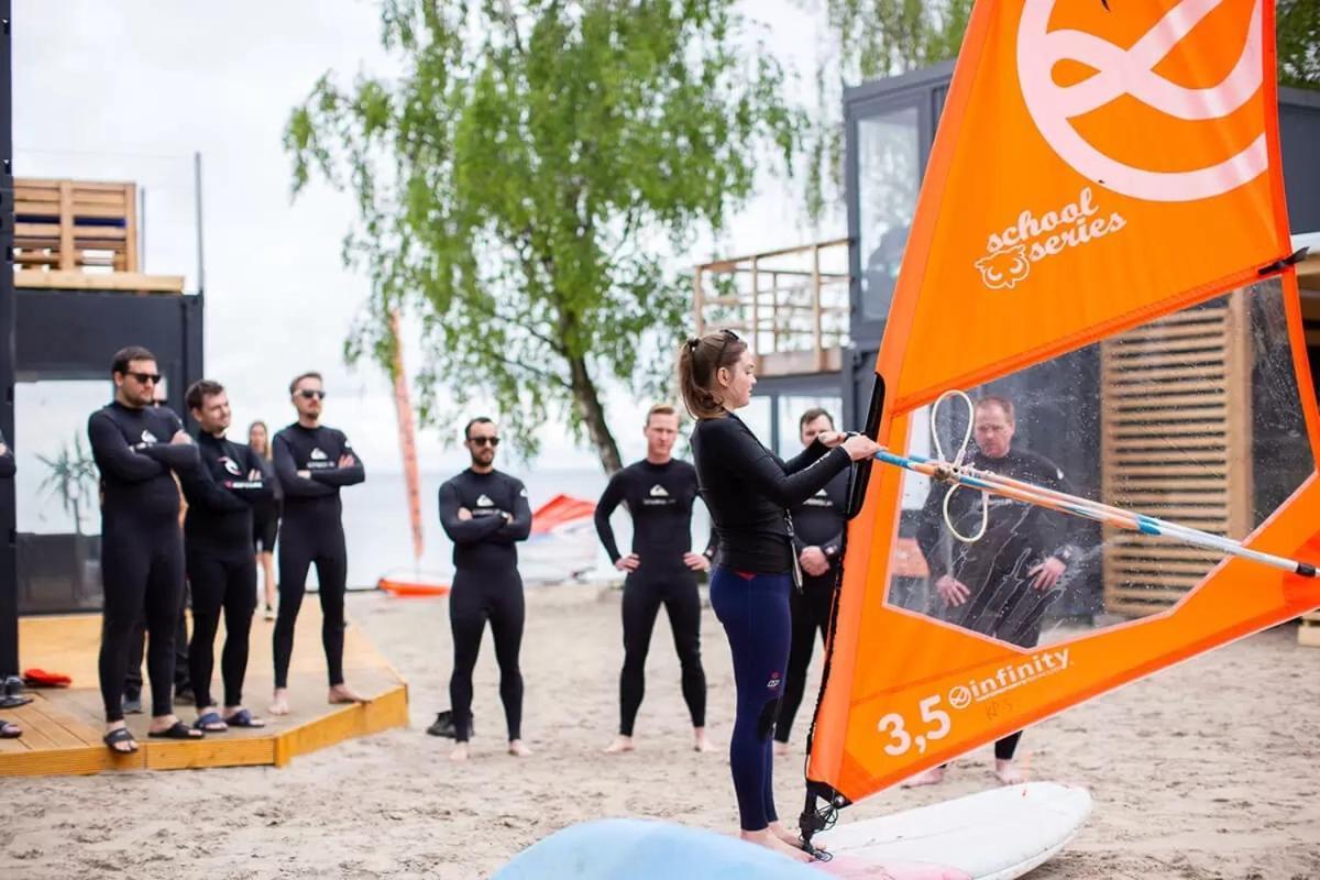 Przyczepa Coco Camp Z Klimatyzacja W Molo Surf Otel Jastarnia Dış mekan fotoğraf